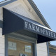 Farm to Paper Awning sign